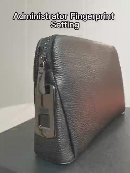 Cartera De Hombre con Huella Dactilar Personalizable